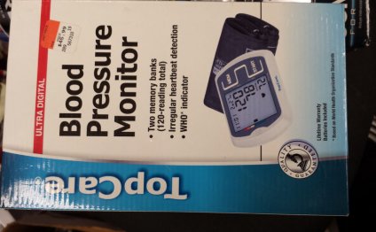 Topcare Blood Pressure Monitor