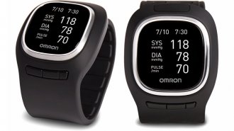 Omron Squeezed an Inflatable Blood Pressure Monitor Into a Watch