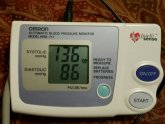 Omron Automatic Blood Pressure Monitor Model hem-711