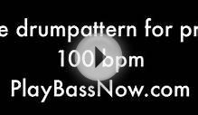 100 bpm Drum machine loop pattern