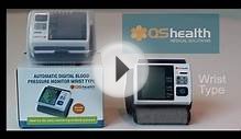 Automatic Digital Blood Pressure Monitors by QS Health