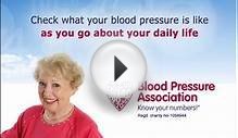 Blood pressure monitoring at home - from UK charity the