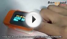 Fingertip Pulse Oximeter SpO2 Blood Oxygen Saturate Heart