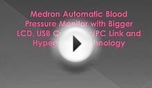 Medron Automatic Blood Pressure Monitor With Bigger LCD