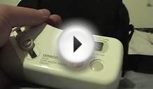 Omron HEM-815F Blood Pressure Monitor Uses Finger