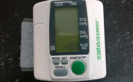 Wrist assure Blood Pressure Monitor